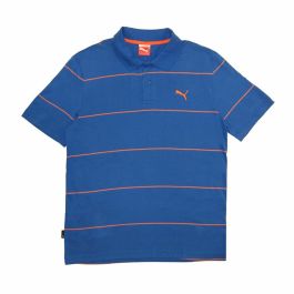 Polo de Manga Corta Hombre Puma Jacquard Azul Precio: 26.94999967. SKU: S6485488