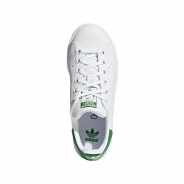 Zapatillas Deportivas Infantiles STAN SMITH J Adidas Originals Stan Smith Blanco Zapatillas Deportivas Infantiles STAN SMITH J Adidas Originals Stan Smith Blanco