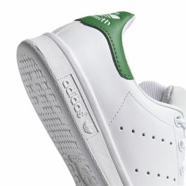 Zapatillas Deportivas Infantiles STAN SMITH J Adidas Originals Stan Smith Blanco Zapatillas Deportivas Infantiles STAN SMITH J Adidas Originals Stan Smith Blanco