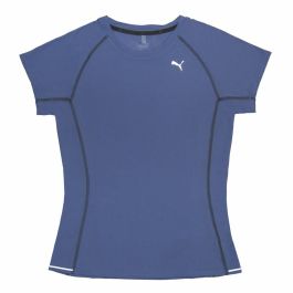 Camiseta de Manga Corta Mujer Puma Pe Running Tee Azul