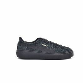 Zapatillas Deportivas Mujer Puma Suede Platform Eletal Negro