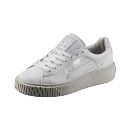 Zapatillas Deportivas Mujer Puma Basket Platform Reset Blanco