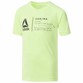 Camiseta de Manga Corta Hombre Reebok Sportswear B Wor Verde limón Precio: 12.94999959. SKU: S6464785