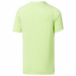 Camiseta de Manga Corta Hombre Reebok Sportswear B Wor Verde limón