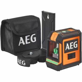 Medición láser AEG CLG220-B, alcance 20 m, láser verde, 2 líneas, con 1 adaptador, 2 pilas AA, 1 bolsa de almacenamiento, tira de velcro Precio: 166.50000026. SKU: B1BVHQWP6N