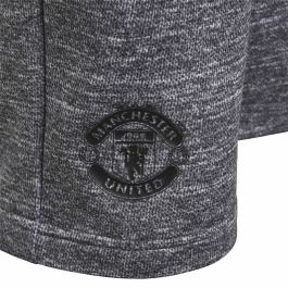 Pantalón Deportivo Infantil Adidas Manchester United Gris oscuro