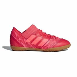 Zapatillas de Fútbol Sala para Niños Adidas Nemeziz Tango 17.3 Rojo Rojo Carmesí