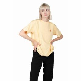 Camiseta de Manga Corta Mujer 24COLOURS Casual Amarillo Precio: 23.94999948. SKU: S64109016