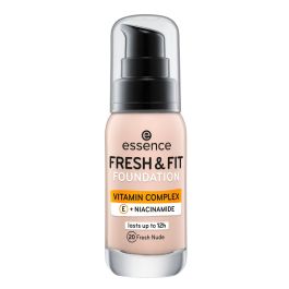 Base de Maquillaje Cremosa Essence Fresh & Fit 20-fresh nude (30 ml)