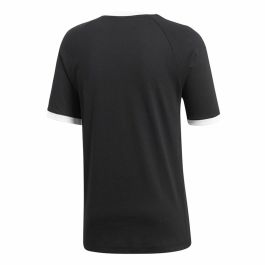 Camiseta de Manga Corta Hombre Adidas 3 stripes Negro