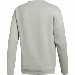 Sudadera sin Capucha Hombre Adidas Zne Crew Gr Gris claro