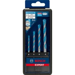 Set de brocas BOSCH Expert CYL-9 Multiconstruction Ø 4 mm Ø 5 mm Ø 6 mm Ø 8 mm 4 Piezas