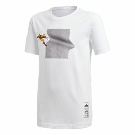 Camiseta de Manga Corta Infantil Adidas Iron Man Graphic Blanco Precio: 22.94999982. SKU: S64114374