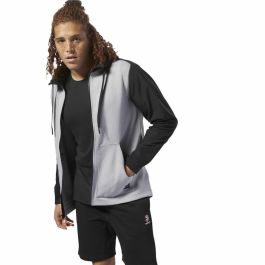 Chaqueta Deportiva para Hombre Reebok Training Supply Gris claro