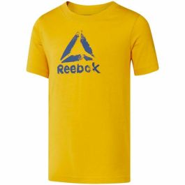 Camiseta de Manga Corta Niño Reebok Elemental Amarillo Precio: 13.95000046. SKU: S6470052