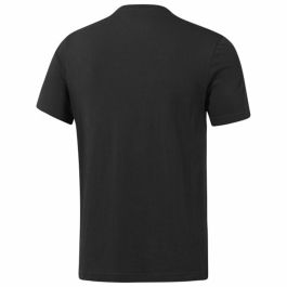 Camiseta de Manga Corta Hombre Reebok Sportswear Training Camuflaje Negro