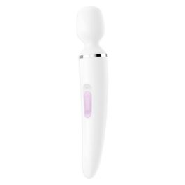 Varita Masajeadora Satisfyer Wand-er Woman Blanco XXL Precio: 38.99321558. SKU: SLC-82119