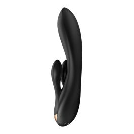 Satisfyer Double flex vibrador negro negro con app