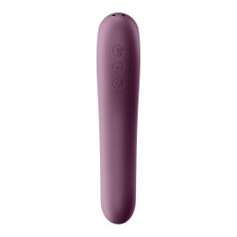 Succionador de Clítoris Satisfyer Dual Kiss Morado