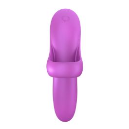 Satisfyer Bold lover dedo vibrador rosa oscuro