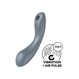 Satisfyer Curvy trinity 1 vibrador gris