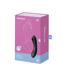 Satisfyer Curvy trinity 3 vibrador de aire negro negro