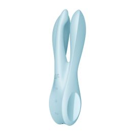 Satisfyer Threesome 1 vibrador azul claro