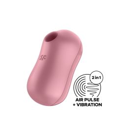 Satisfyer Cotton candy estimulador de aire rojo claro