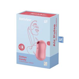 Satisfyer Cotton candy estimulador de aire rojo claro