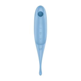 Satisfyer Twirling pro vibrador air pulse hybrid azul