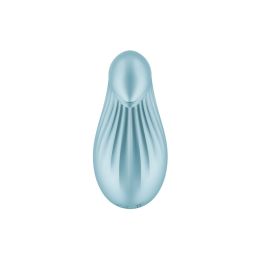 Satisfyer Dipping delight vibrador lay-on azul claro