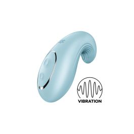 Satisfyer Dipping delight vibrador lay-on azul claro