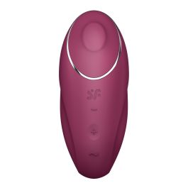 Masajeador Satisfyer Tap & Climax Rojo