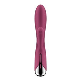 Vibrador Doble Estimulación Satisfyer Spinning Rabbit 1 Rojo