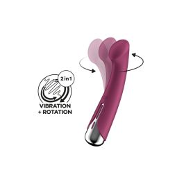 Satisfyer Spinning g-spot 1 rotating g-spot vibrador rojo