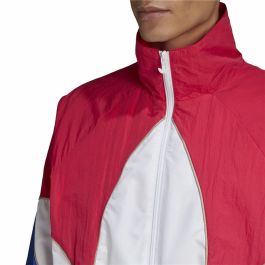 Chaqueta Deportiva para Hombre Adidas Originals Trefoil Azul Rojo Rosa claro