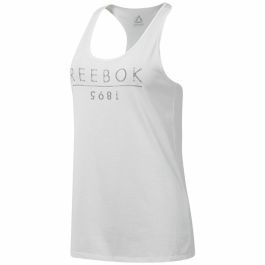 Camiseta para Mujer sin Mangas Reebok 1895 Race Blanco Precio: 18.94999997. SKU: S6498031
