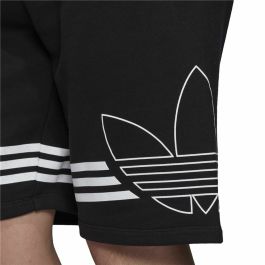 Pantalones Cortos Deportivos para Hombre Adidas Outline Negro