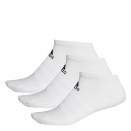Calcetines Tobilleros Deportivos Adidas Cushioned 3 pares Blanco