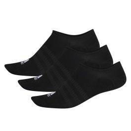 Calcetines Tobilleros Adidas Piqui 3 pares Negro