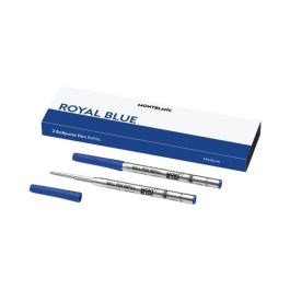 Recambio para bolígrafo Montblanc ROYAL BLUE Azul 2 Unidades Precio: 53.845000725999995. SKU: B1E6M4VGS6