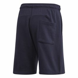 Pantalones Cortos Deportivos para Hombre Adidas Loungewear Badge Of Sport Azul oscuro