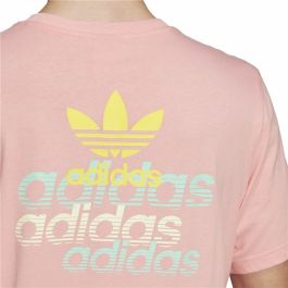 Camiseta de Manga Corta Hombre Adidas Frontback Rosa