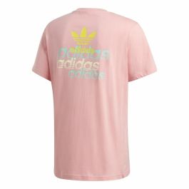 Camiseta de Manga Corta Hombre Adidas Frontback Rosa