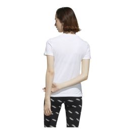 Camiseta de Manga Corta Mujer Adidas Boxed Camo Blanco