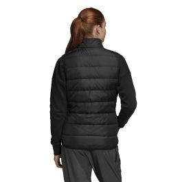 Chaqueta Deportiva para Mujer Adidas Ess Down Blanco Negro Chaleco