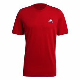 Camiseta de Manga Corta Hombre Adidas Essential Logo Rojo Precio: 22.94999982. SKU: S6487688