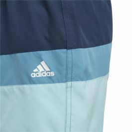 Bañador Niño Colorblock Adidas Azul Azul oscuro