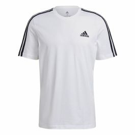 Camiseta de Manga Corta Hombre Adidas Essentials Blanco Precio: 26.94999967. SKU: S6483875