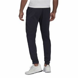 Pantalón de Chándal para Adultos Adidas Essentials Single Jersey Tapered Azul Hombre